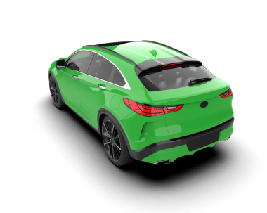 beyaz arka planda araba sedanı.