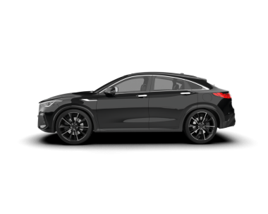 Gerçekçi bir SUV arabası. Ön manzara. 3d oluşturma