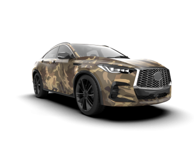 Gri arka planda modern lüks araba.