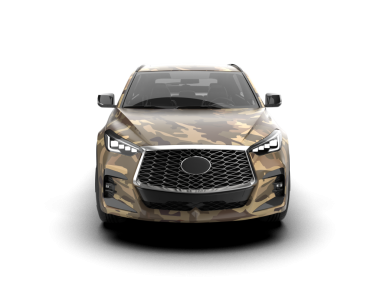 Siyah arka planda modern bir araba. 3d oluşturma