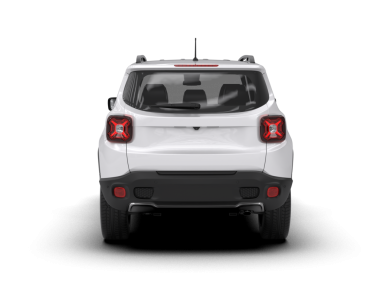 modern SUV arabası - arka görünüm