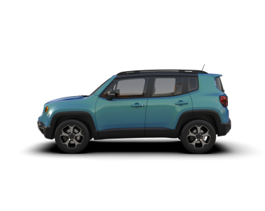 Beyaz stüdyo arka planında izole edilmiş markalı, jenerik bir SUV.