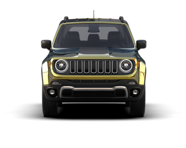 Bir markanın 3 boyutlu görüntülemesi - daha az jenerik SUV arabası siyah arka planda izole edildi