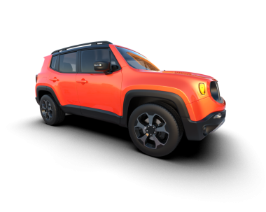 kırmızı modern araba - ön görünüm