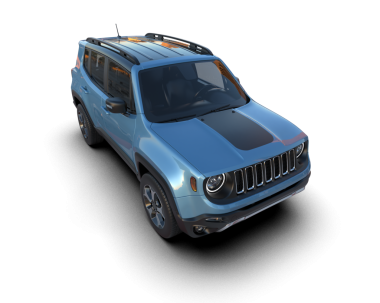 Bir markanın 3 boyutlu görüntülemesi - daha az genel SUV