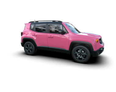 Beyaz arka planda izole edilmiş pembe spor araba. 3 boyutlu görüntüleme.