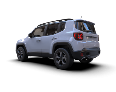 modern araba siyah bir arkaplanda izole edilmiş.