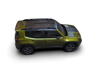 modern küçük sarı araba koyu arkaplanda