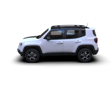 Koyu arkaplanda modern bir arabanın 3 boyutlu tasviri