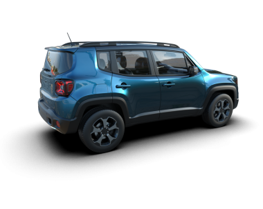 Stüdyo ortamında markasız bir SUV 'un 3 boyutlu çizimi