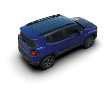 Modern mavi araba siyah arka planda izole edilmiş. 3d oluşturma.