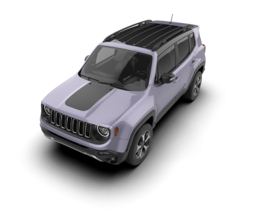 Stüdyoda izole edilmiş bir SUV 'nin 3 boyutlu görüntüsü.