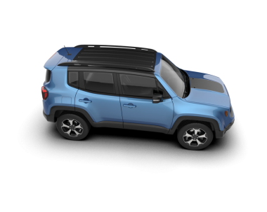 mavi araba yan görünümü 3D görüntüleme