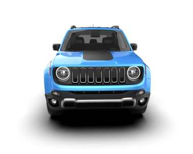 Modern SUV arabası. 3d oluşturma