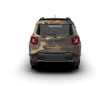 Beyaz arka planda araba cipi