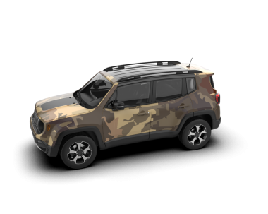 Modern SUV arabası. ön görünüm