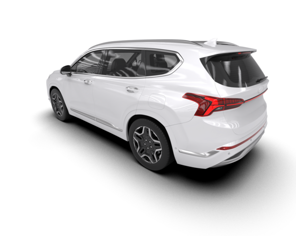 modern otomobil kırpma yolu ile izole edildi