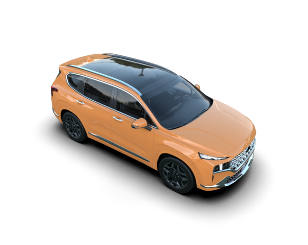 Bir markanın 3 boyutlu görüntülemesi - daha az genel SUV