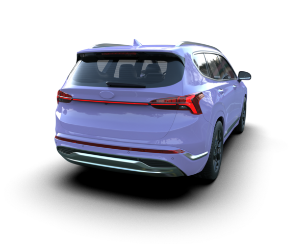 modern kompakt elektrikli araba gri arka planda izole edildi