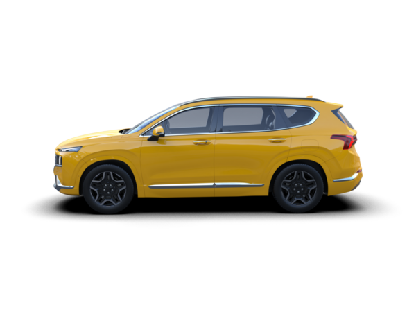 Sarı lüks araba, arka manzarası yok.