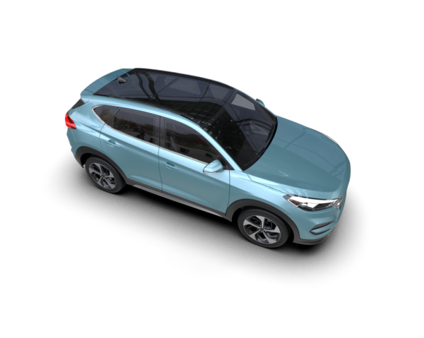 Siyah arka planda modern araba