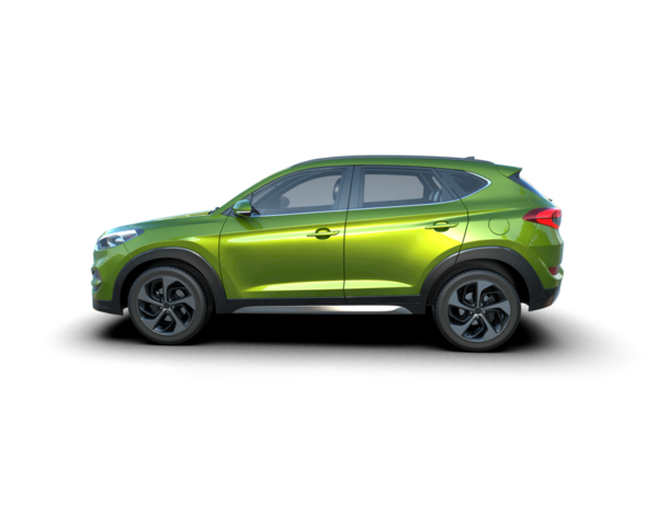 SUv beyaz arkaplanda izole edildi.