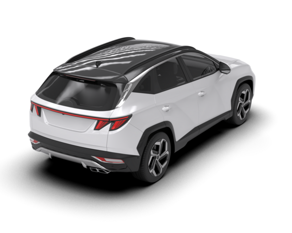 Bir markanın 3 boyutlu görüntülemesi - daha az genel SUV