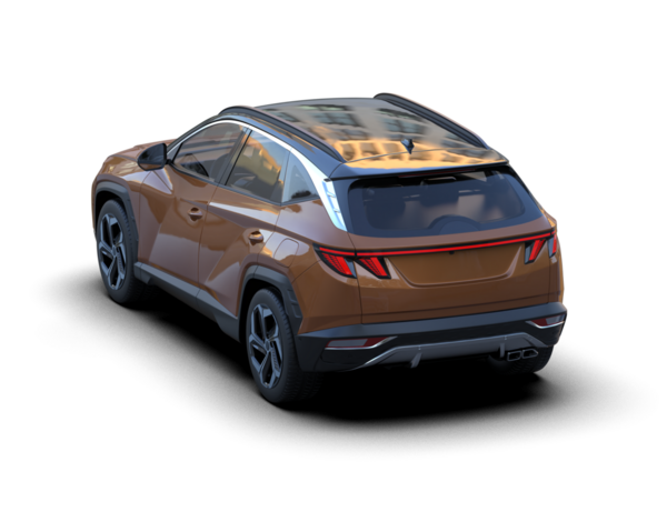 Bir markanın 3 boyutlu görüntülemesi - daha az genel SUV