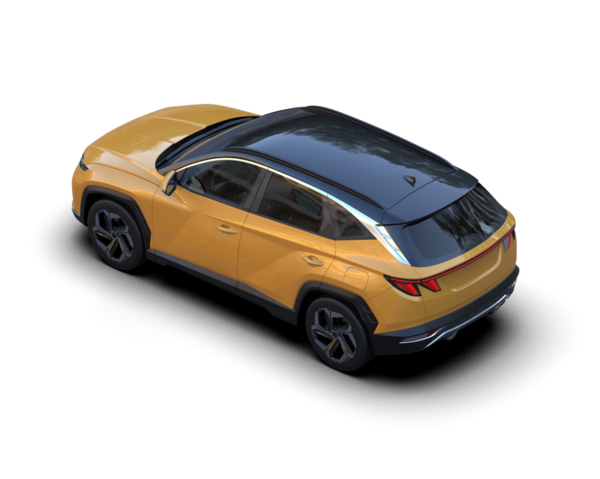 Beyaz arkaplandaki araba