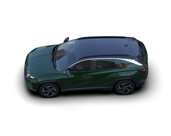 modern otomobil arka planda izole edildi