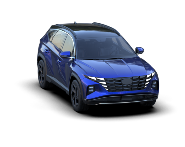 Arka planda modern bir araba. 3d oluşturma