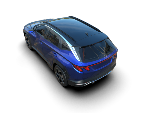 3 boyutlu bir araba.