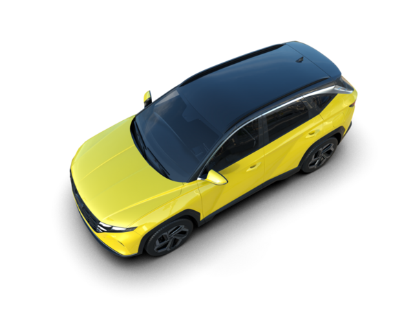 3 boyutlu bir araba.