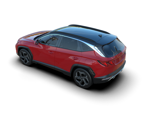 modern lüks SUV siyah arka planda 3 boyutlu.