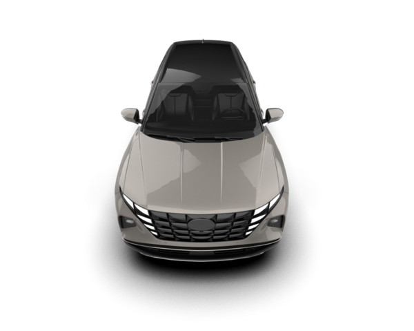 Beyaz bir arka plan üzerinde izole lüks araba.