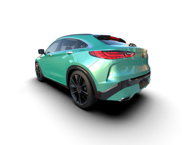 Bir markanın 3 boyutlu tasarımı - daha az jenerik SUV arabası
