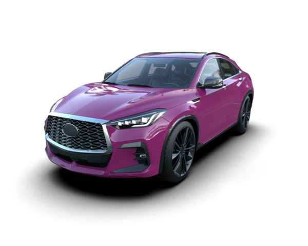 İzole edilmiş bir arabanın 3 boyutlu canlandırması - genel bir kavram