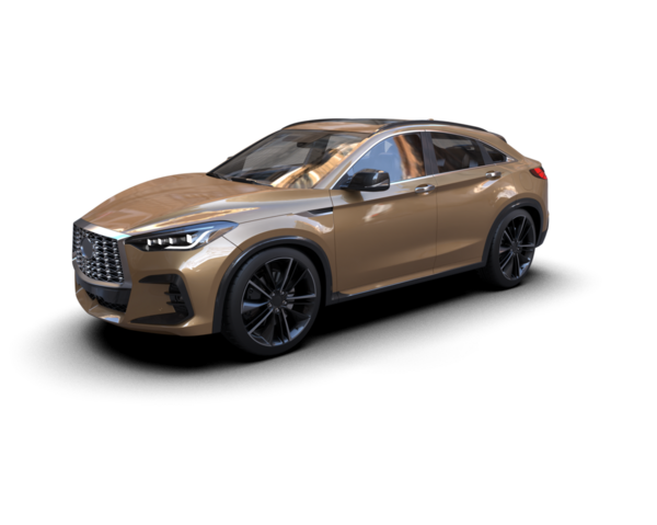 Bir markanın 3 boyutlu görüntülemesi - daha az genel SUV