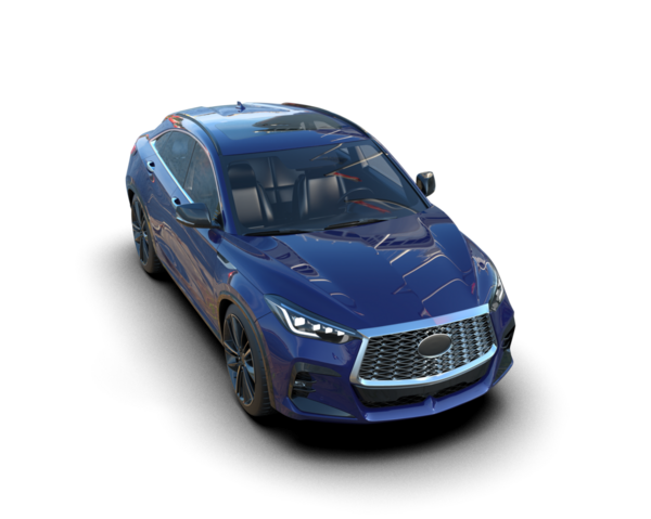 Araba arka planda izole. 3d illüstrasyon.