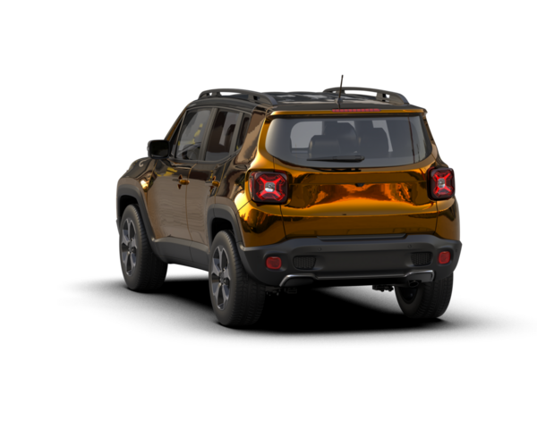 Modern SUV siyah arka planda. 3d oluşturma