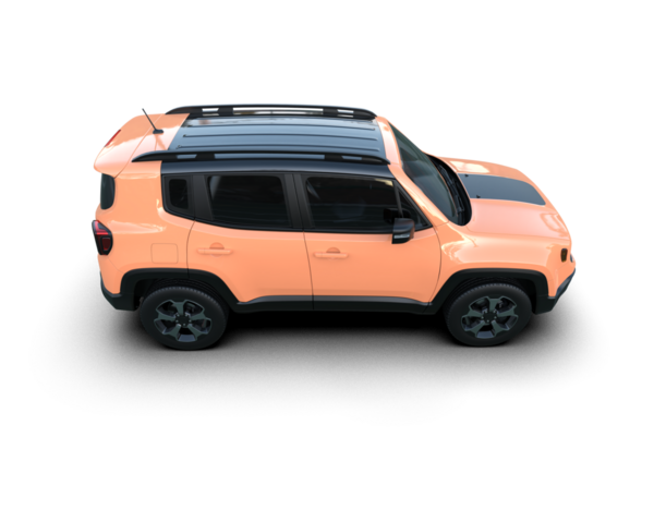 Küçük arabalı bir cip. 3 Boyutlu Hazırlama