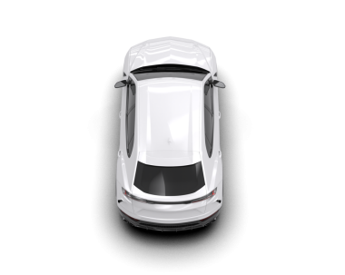 Siyah arka planda modern bir araba. 3d oluşturma