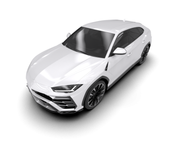 3 boyutlu lüks bir araba..