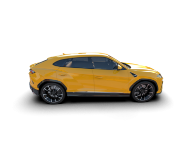 Modern araba beyaz arka planda izole edilmiş. 3d illüstrasyon.