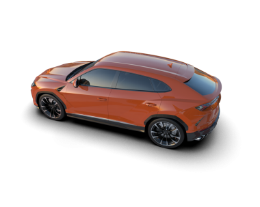 Kırmızı modern araba siyah arka planda izole edilmiş. yan görünüm.