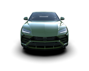 Stüdyo ortamında daha az genel bir konsept arabanın 3 boyutlu çizimi