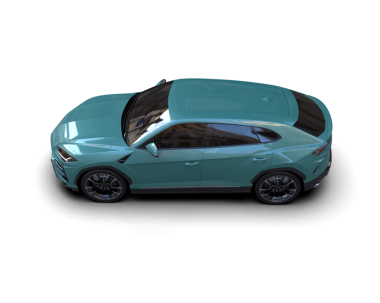 modern spor araba siyah arka planda izole edilmiş.