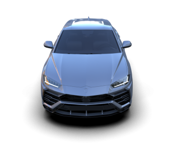 modern otomobil arka planda izole edildi