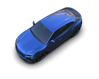 Daha az genel bir konsept arabanın 3 boyutlu çizimi