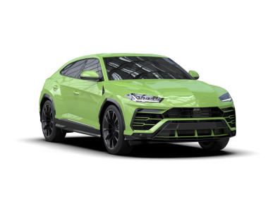 gerçekçi yeşil spor araba. izole edilmiş